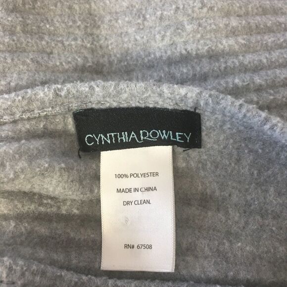 Cynthia Rowley Grey Sweater Cape Poncho Size OS - Picture 4 of 5